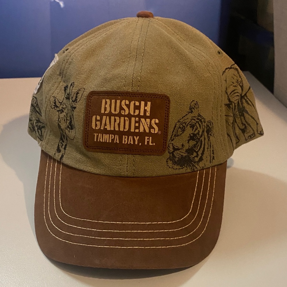 Busch Gardens Tampa Bay Safari Adventure Men’s Adjustable Hat Cap